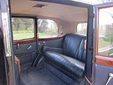 Our Austin Imperial Limousine from the inside